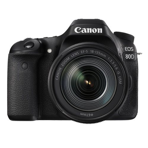 دوربین دیجیتال کانن مدل EOS 80D با لنز 135-18 میلی متر IS USM