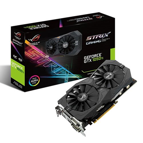 کارت گرافیک ایسوس مدل ROG STRIX-GTX1050TI با ظرفیت 4 گیگابایت