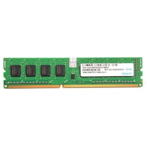 رم کامپیوتر DDR3 اپیسر تک کاناله 4GB فرکانس 1600MHz