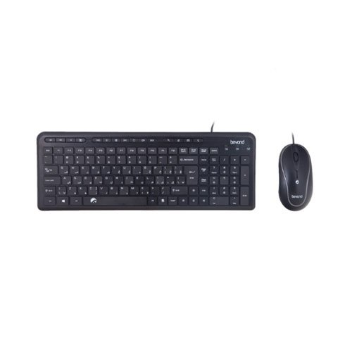 کیبورد و ماوس سیم دار بیاند BMK-2995