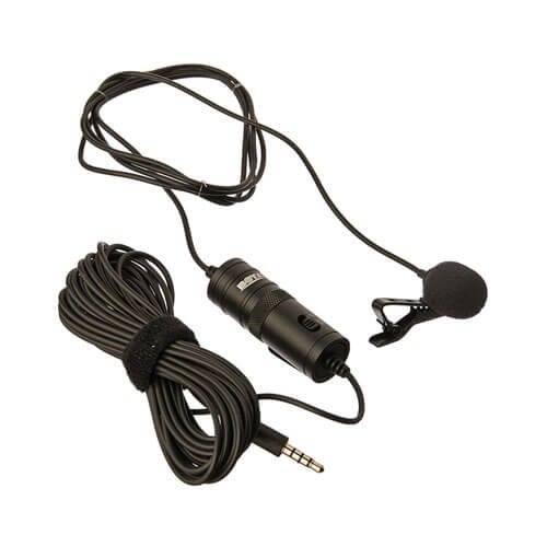میکروفون یقه ای برای ضبط ویدیو بویا BYM1