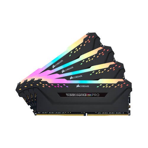 رم کامپیوتر کورسیر Vengeance RGB PRO ظرفیت 64 گیگابایت 4 کاناله فرکانس 3600 مگاهرتز