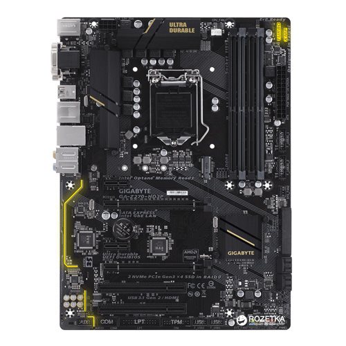 مادربرد گیگابایت GA-Z270-HD3P سوکت 1151