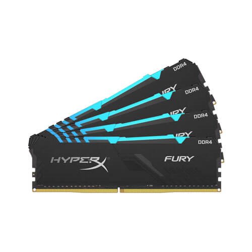 رم کامپیوترهایپرایکس Fury ظرفیت 32 گیگابایت 4 کاناله DDR4