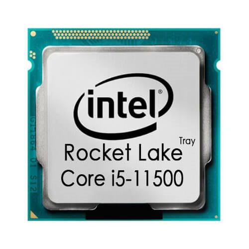پردازنده مرکزی اینتل راکت لیک i5-11500 سوکت 1200 بدون جعبه