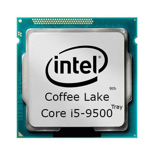 پردازنده اینتل کافی لیک i5-9500 سوکت 1151 بدون جعبه