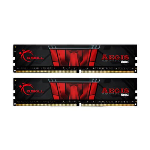رم کامپیوتر جی اسکیل Aegis ظرفیت 8 گیگابایت دو گانه 2400 مگاهرتز