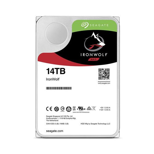 هارد دیسک اینترنال سیگیت 14 ترابایت آیرون ولف ST14000VN0008