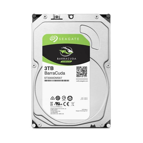 هارد داخلی نوت بوک 3.5 اینچی سیگیت مدل ST3000DM007 ظرفیت 3 ترابایت