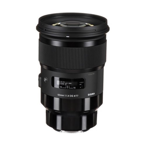 لنز دوربین سیگما 50mm f/1.4 DG HSM Art مناسب Sony E