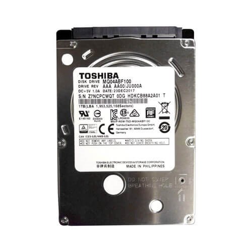 هارد داخلی نوت بوک توشیبا MQ04ABf100 ظرفیت 1 ترابایت