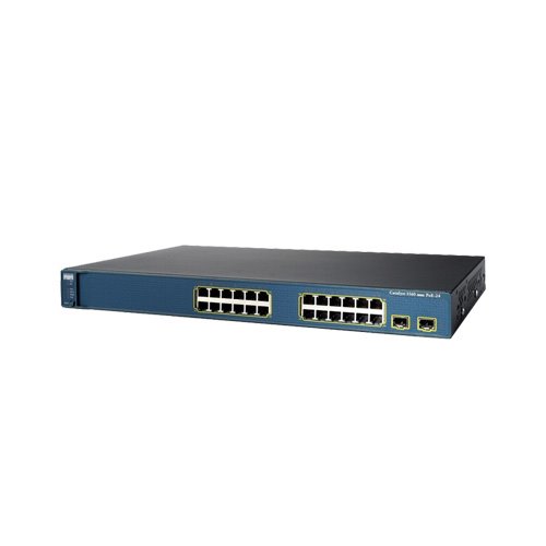 سوئیچ شبکه سیسکو 24 پورت WS-C3560-24PS-S