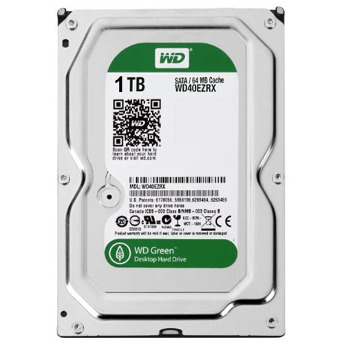 هارد دیسک اینترنال وسترن دیجیتال 1 ترابایت سبز WD10EURX
