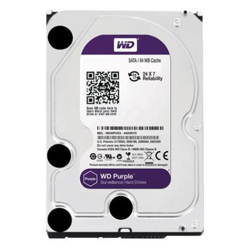 هارد دیسک اینترنال وسترن دیجیتال 10 ترابایت بنفش WD100PURZ