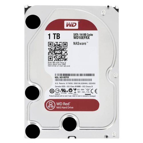 هارد دیسک اینترنال وسترن دیجیتال1  ترابایت قرمز WD2003FZEX